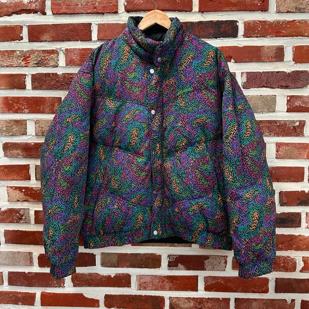 (XXL)90s 미즈노 올드스쿨 리버시블 덕다운 패딩