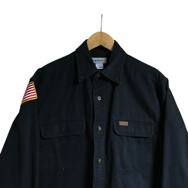 칼하트 성조기 워크셔츠