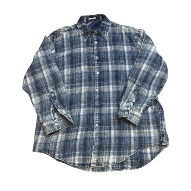 13MONTH 타탄 체크 셔츠