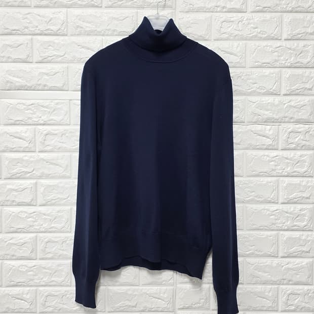 택포) 브룩스브라더스 남성 울 터틀넥 니트 M