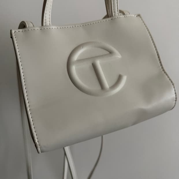 텔파 크로스백 스몰 화이트