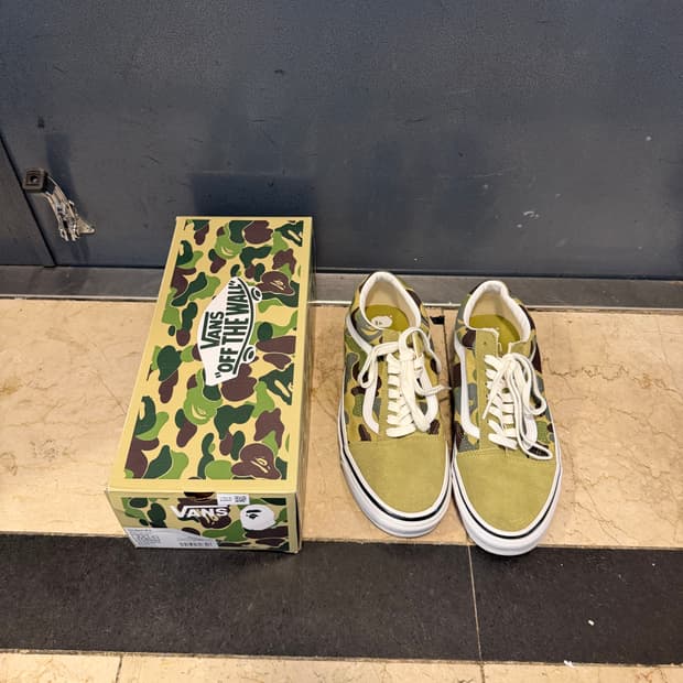 반스x베이프 올드스쿨