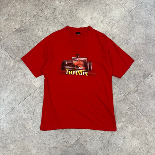 Ferrari 레드 반팔티 #csz981
