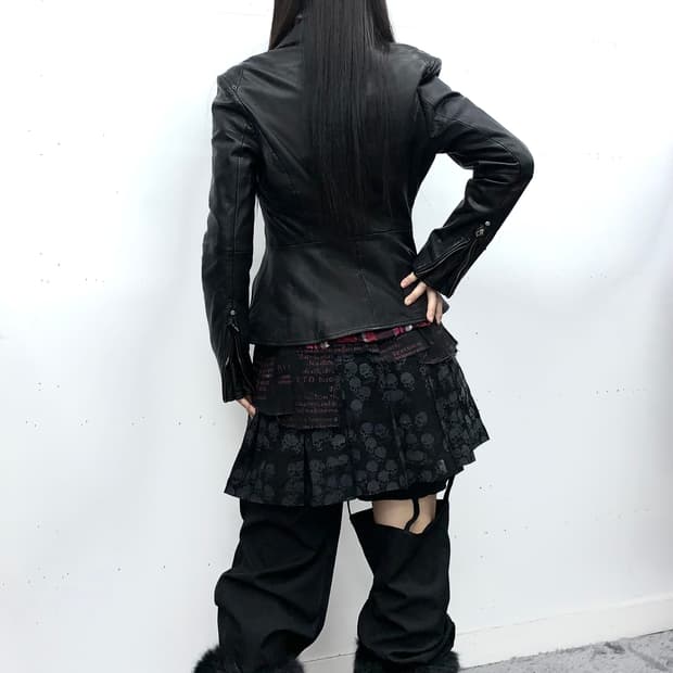 펑크 해체 디테일 팬츠