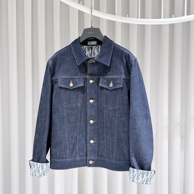 48 / 디올 오블리크 데님 청자켓 / 미사용