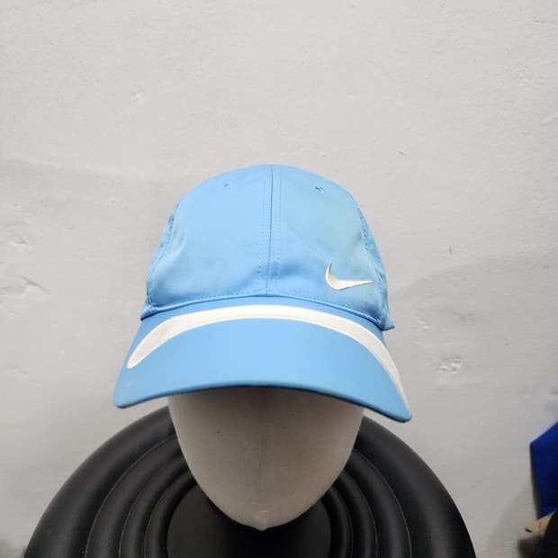 나이키 골프 블루 볼캡
