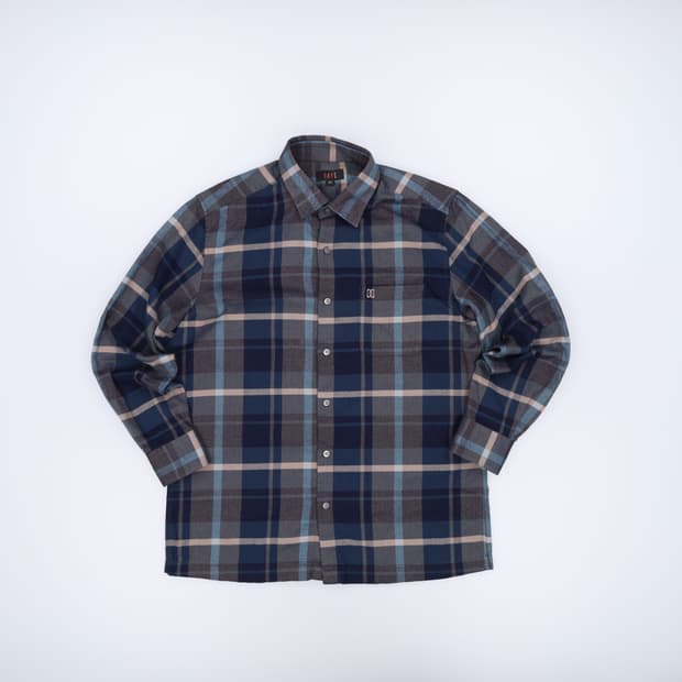 100 닥스 체크 긴팔 셔츠 0427H1