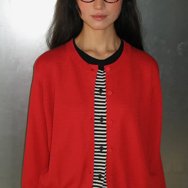 론론 레이어드 가디건 