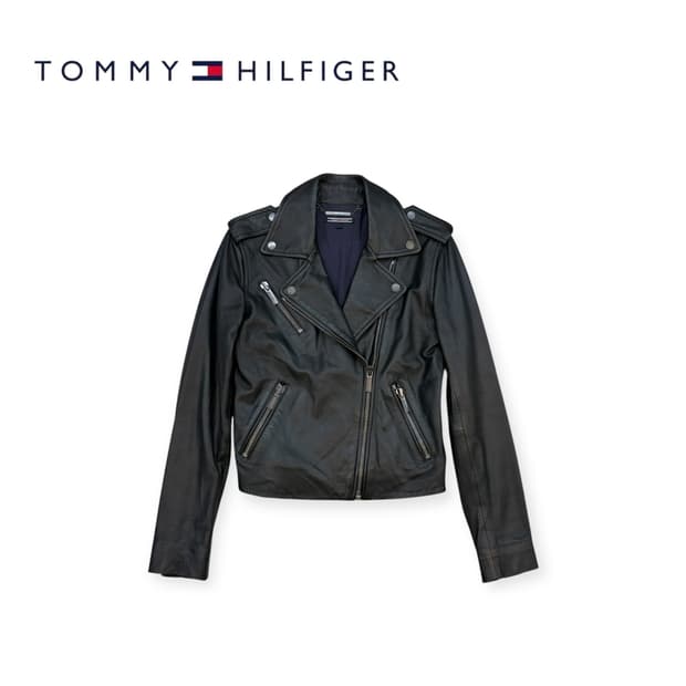 타미힐피거 램스킨 레더자켓