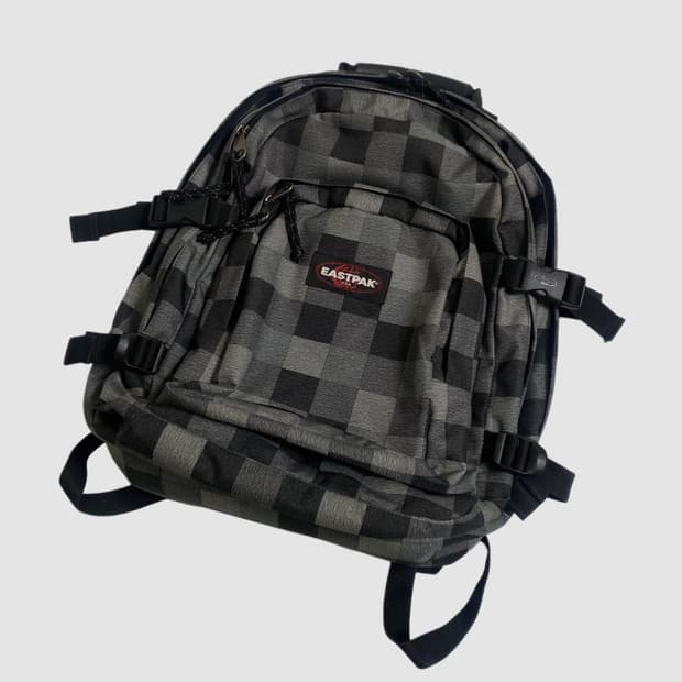 이스트팩 usa 체크 백팩