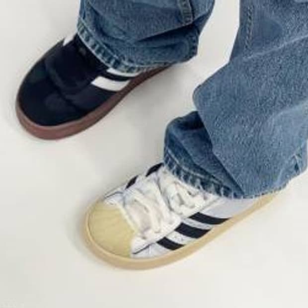 아디다스 퍼피렛 슈퍼스타 클라우드 화이트 245 새상품 