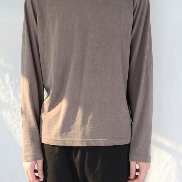 [2] Les Tailored long sleeve 브라운