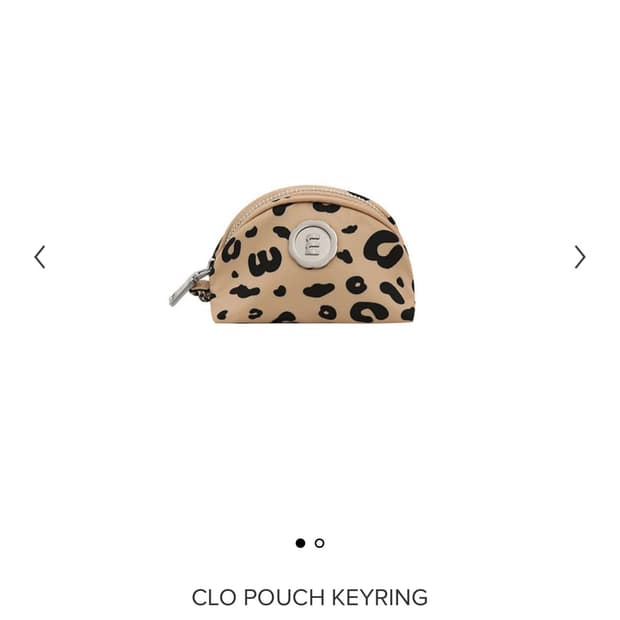 MINITMUTE CLO POUCH KEYRING LEOPARD