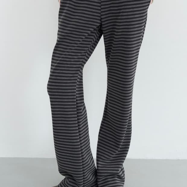 엔조블루스 스트라이프 팬츠 s