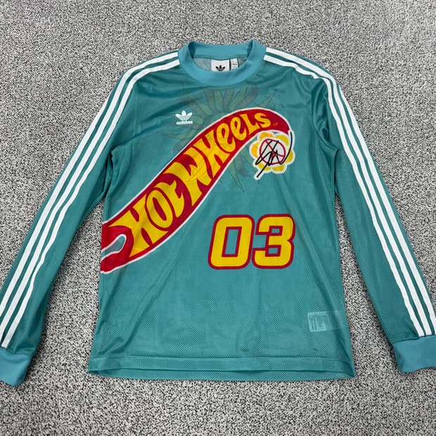 아디다스x션 워더스푼 x HOT WHEELS 메쉬 져지