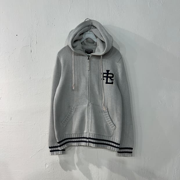 폴로랄프로렌 RL 빅로고 니트후드집업 95