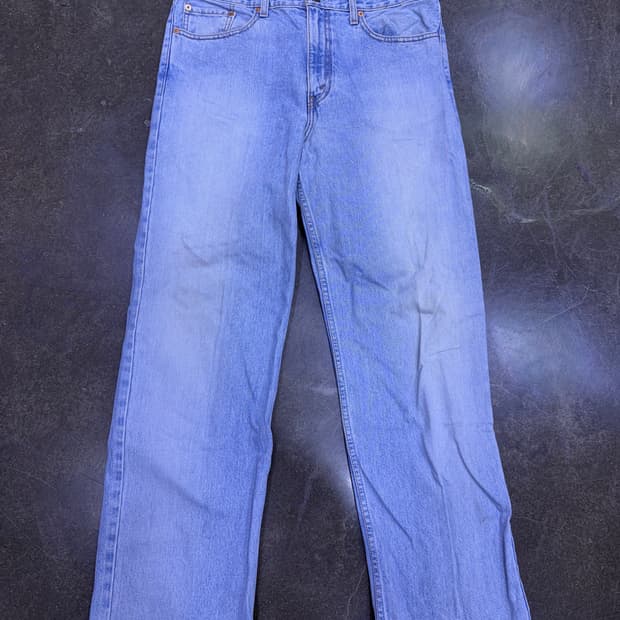 리바이스 508 레귤러 스트레이트핏 00's 코리아탭 워싱 데님팬츠 36