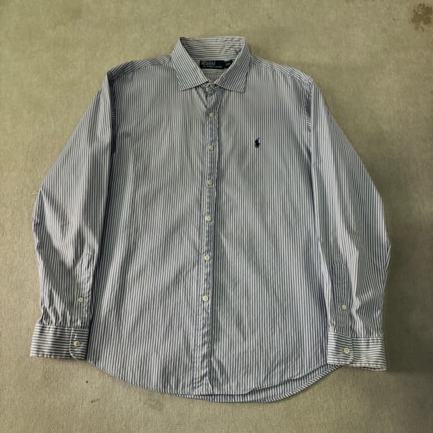105 폴로랄프로렌 스트라이프 코튼 셔츠
