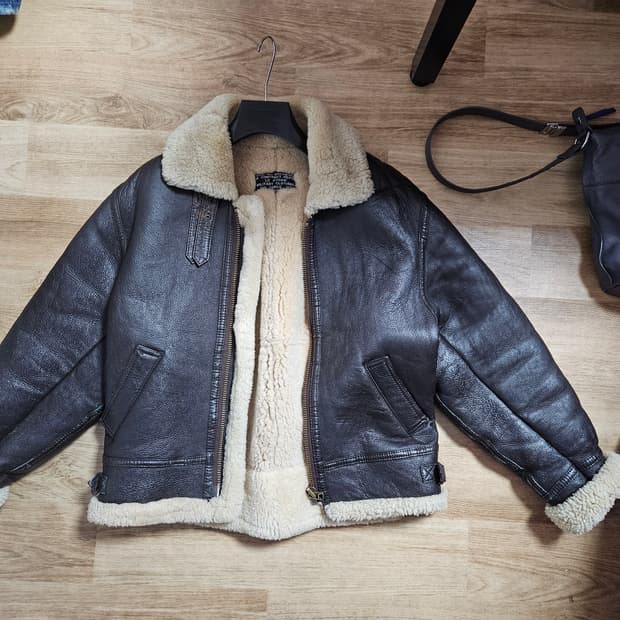 B3 양가죽 무스탕 100