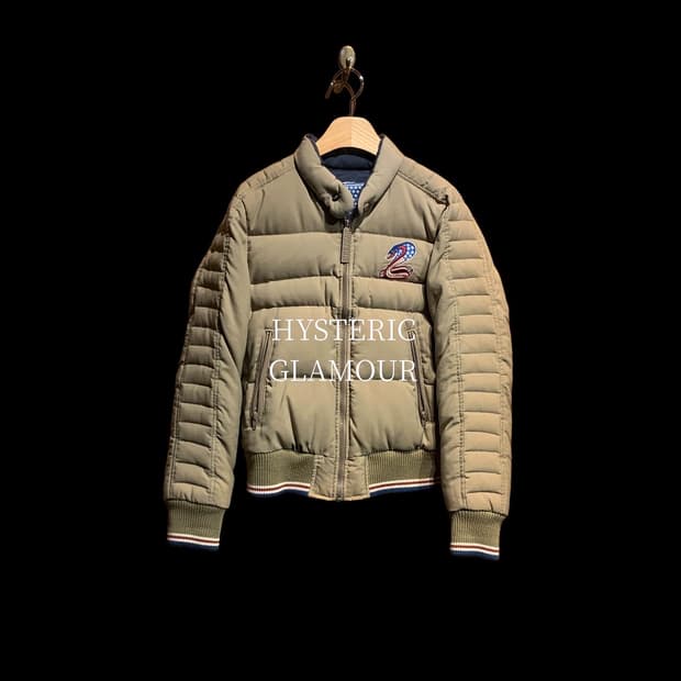 HYSTERIC GLAMOUR 패딩 집업 재킷