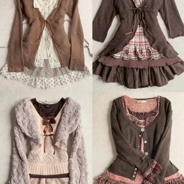 후기O 고퀄 모리걸 빈티지 랜박 랜덤박스 리즈리사 원피스 스커트 니트