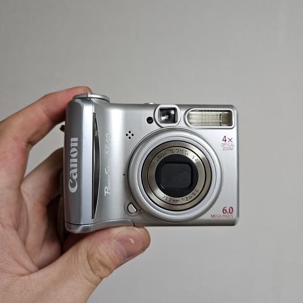 캐논 파워샷 A540 빈티지 디카 디지털 카메라