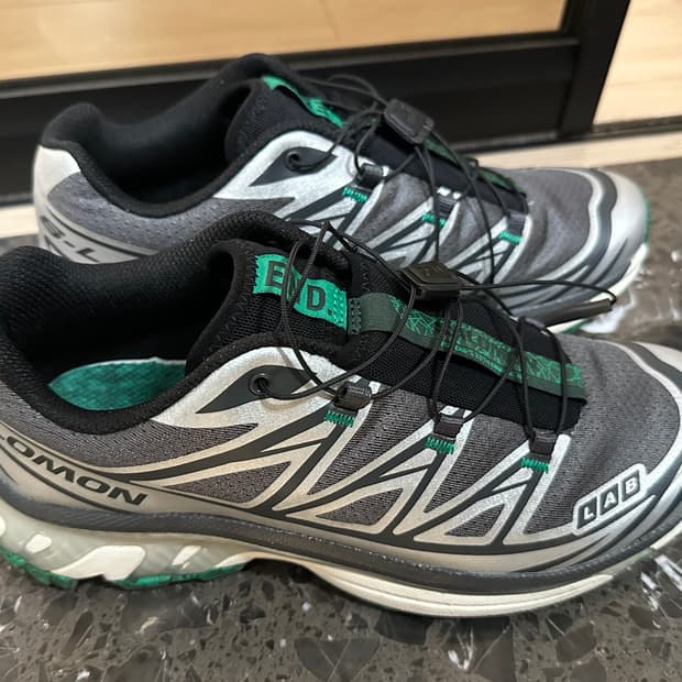 살로몬 XT-6 에메랄드 운동화