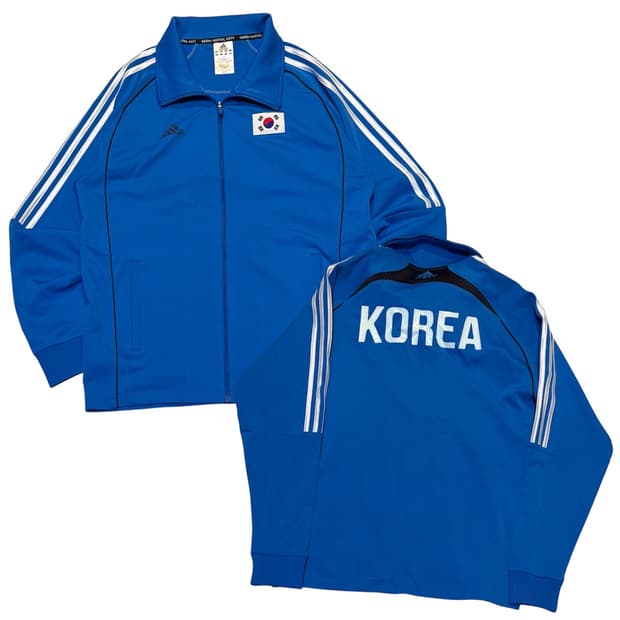 아디다스 대한민국 국대 트랙탑 져지 블루