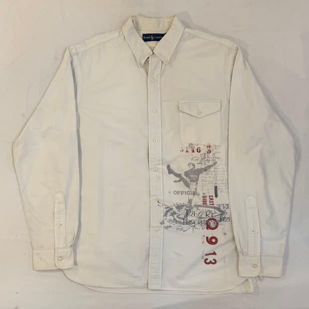 폴로 랄프로렌 사커 플라잉 맨 옥스포드 셔츠