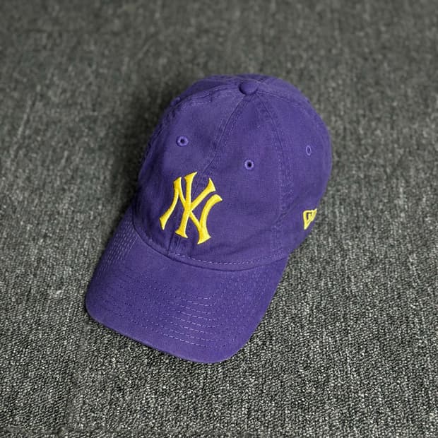 뉴에라 NY 양키스 퍼플 볼캡