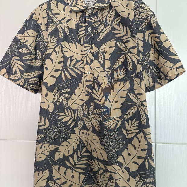 올어라운드셔츠 패턴 반팔 셔츠 XL