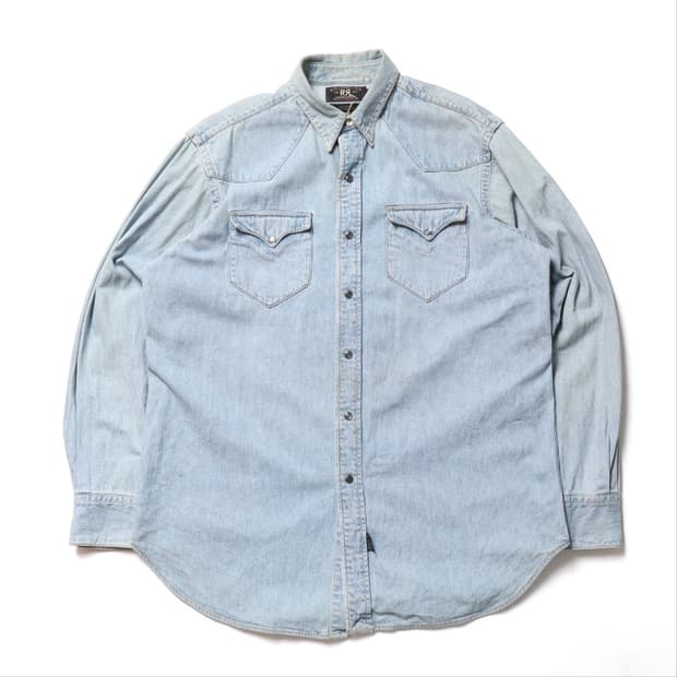 더블알엘 RRL Denim Two Pocket Shirt


