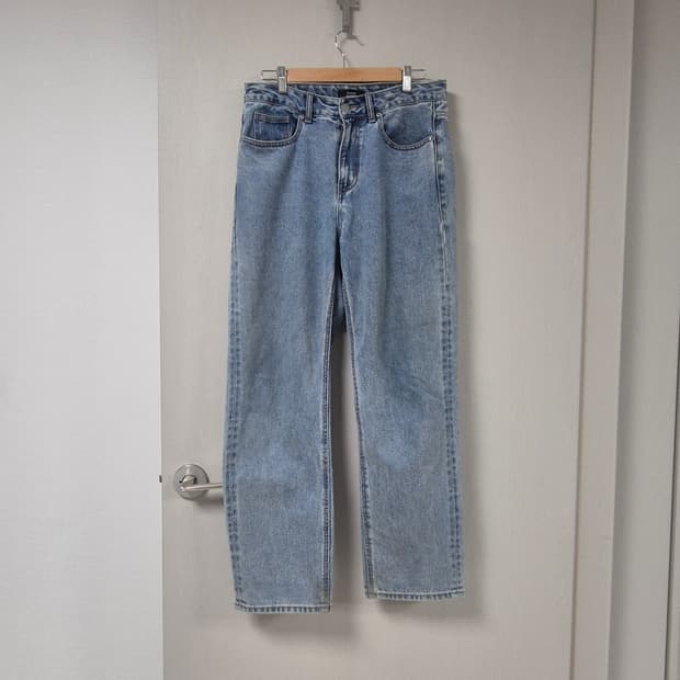 무신사 연청 세미와이드 데님 30-31인치