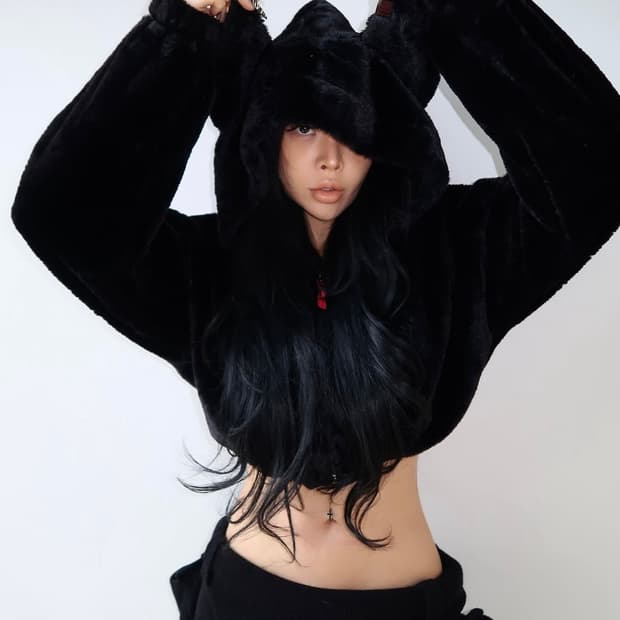 TOH 티오에이치 데빌 퍼 후드 점퍼