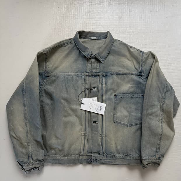 (48)아프레쎄 25ss 블리치 type1 데님자켓