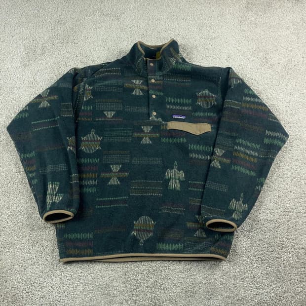 90s 파타고니아 신칠라 스냅-티 플리스 풀오버