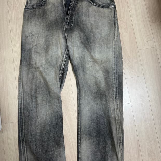[2] 안셀름 used straight 5p denim pants