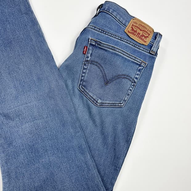 리바이스 오리지널 슬림 데님 팬츠 (27인치 여성추천)