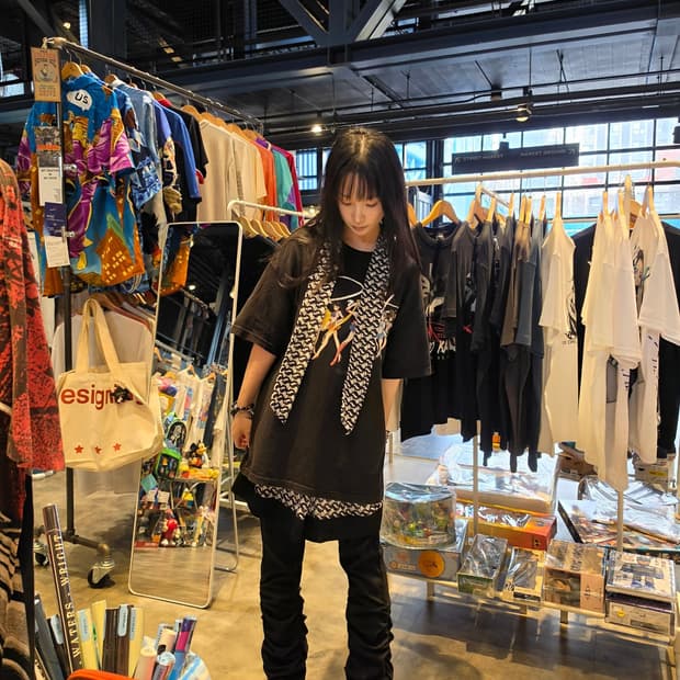 Primitive X 세일러문 콜라보 정식 라이선스 그래픽 빈티지 티셔츠