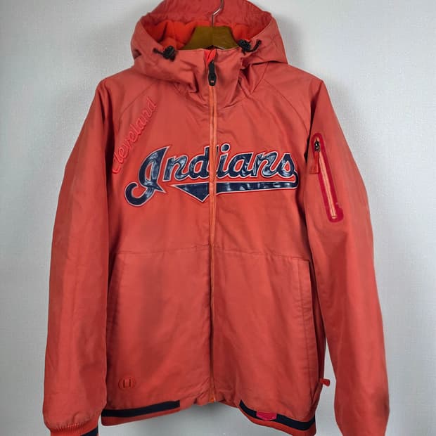 MLB 남성 클리브랜드 인디언스 스노보드 자켓 105