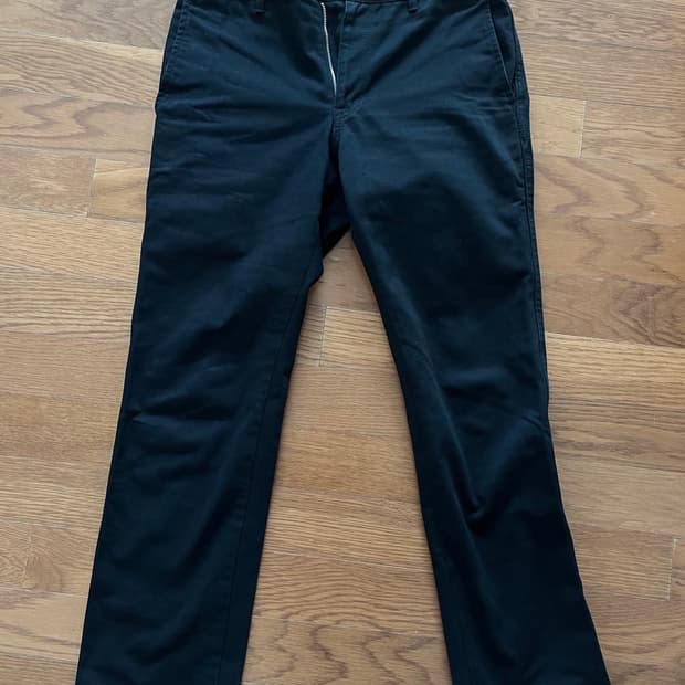 꼼데가르송 옴므 블랙 치노팬츠 ss