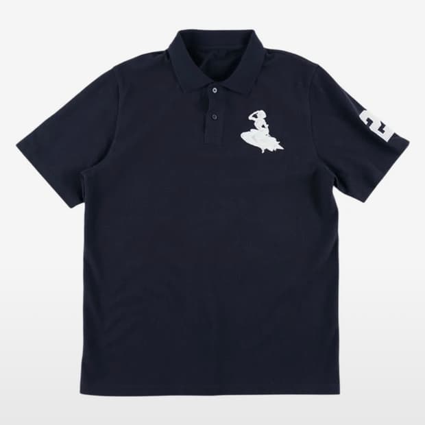 Cosmic Girl Pique T-Shirt Navy