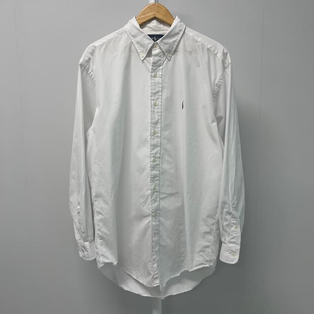 [L 국내110] 폴로 랄프로렌 코튼 BD화이트 긴팔 셔츠