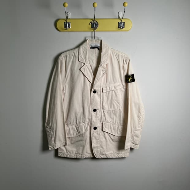 스톤아일랜드 텔라 블레이저 자켓 90