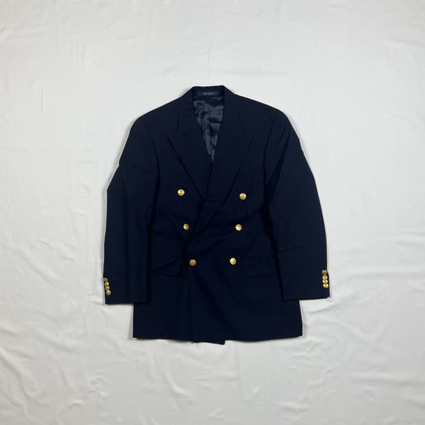 80‘s 폴로 유니버시티 클럽 랄프로렌 더블 블레이저 자켓