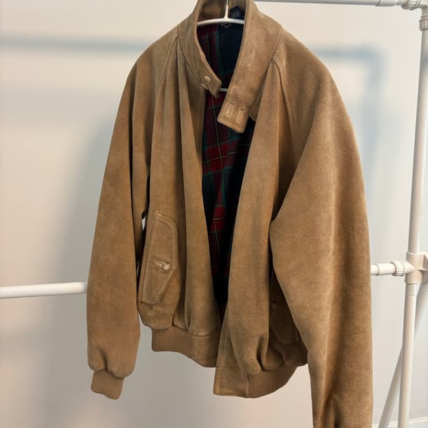 [L]폴로 랄프로렌 G-9타입 스웨이드 해링턴 자켓