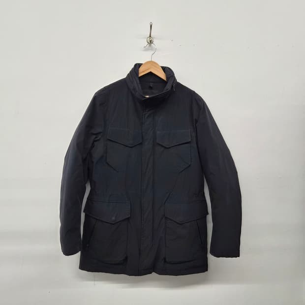 알레그리 블랙 야상 스타일 패딩 남성 M