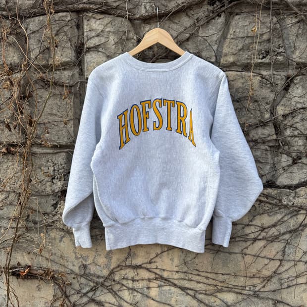 80s 챔피온 usa 빈티지 프린팅 리버스위브 스웻 셔츠 맨투맨