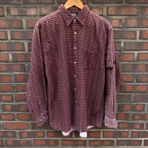 *Rare* Early 2000s 반스 Corduroy 셔츠 (스케이트)