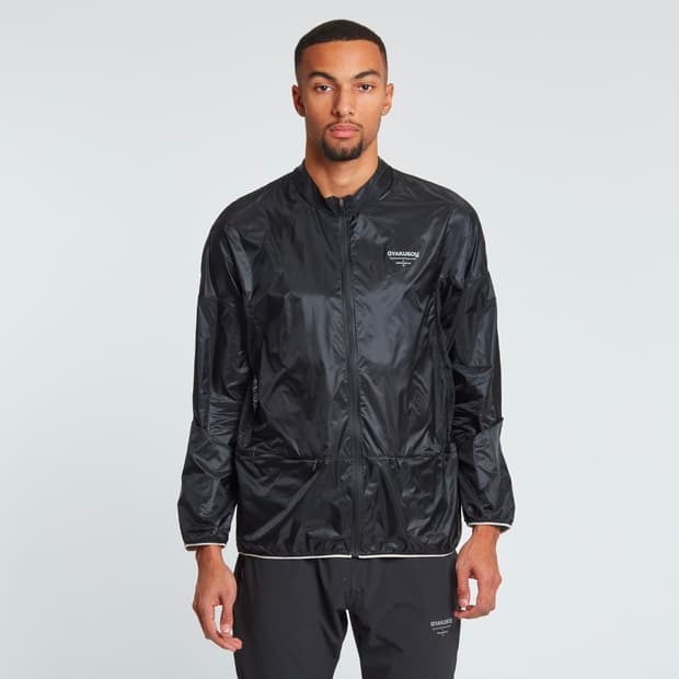 [해외M] 나이키랩x언더커버 갸쿠소우 패커블 러닝 자켓 바람막이 블랙